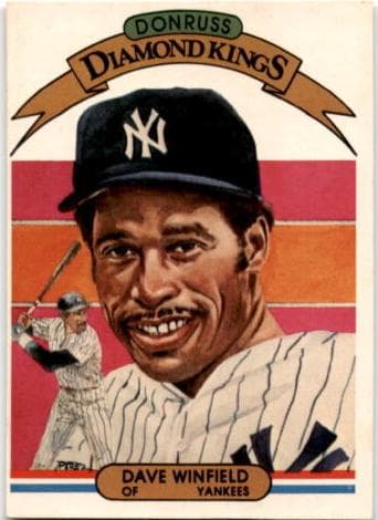 Dave Winfield 1982 panini Donruss