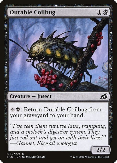 Durable Coilbug 2020 Magic: The Gathering Ikoria Lair of Behemoths