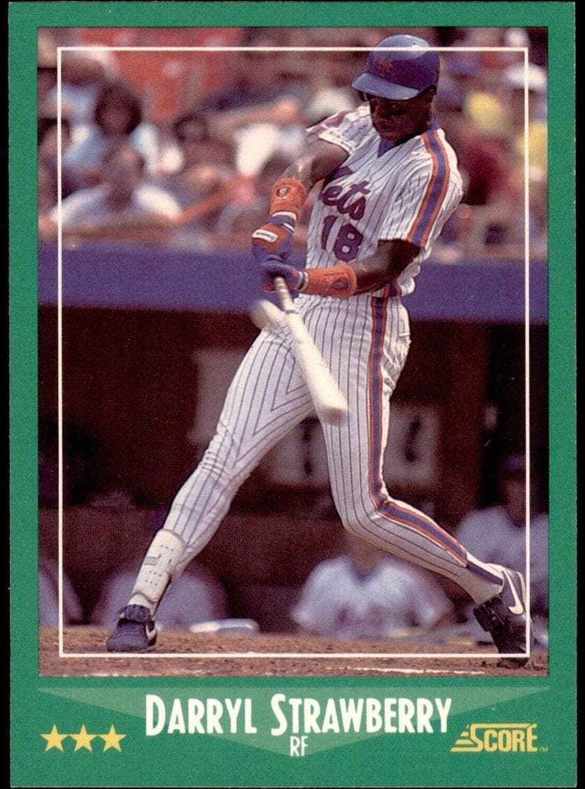 Darryl Strawberry 1988 panini