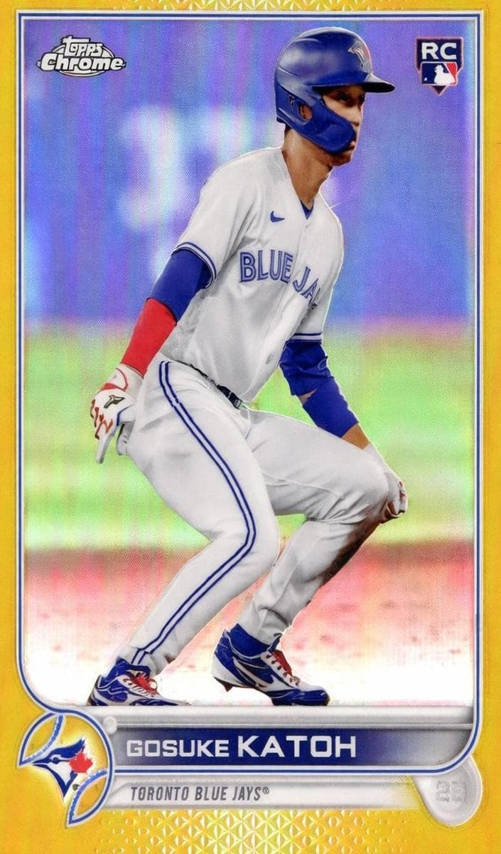 Gosuke Katoh 2022 topps Topps Chrome Update
