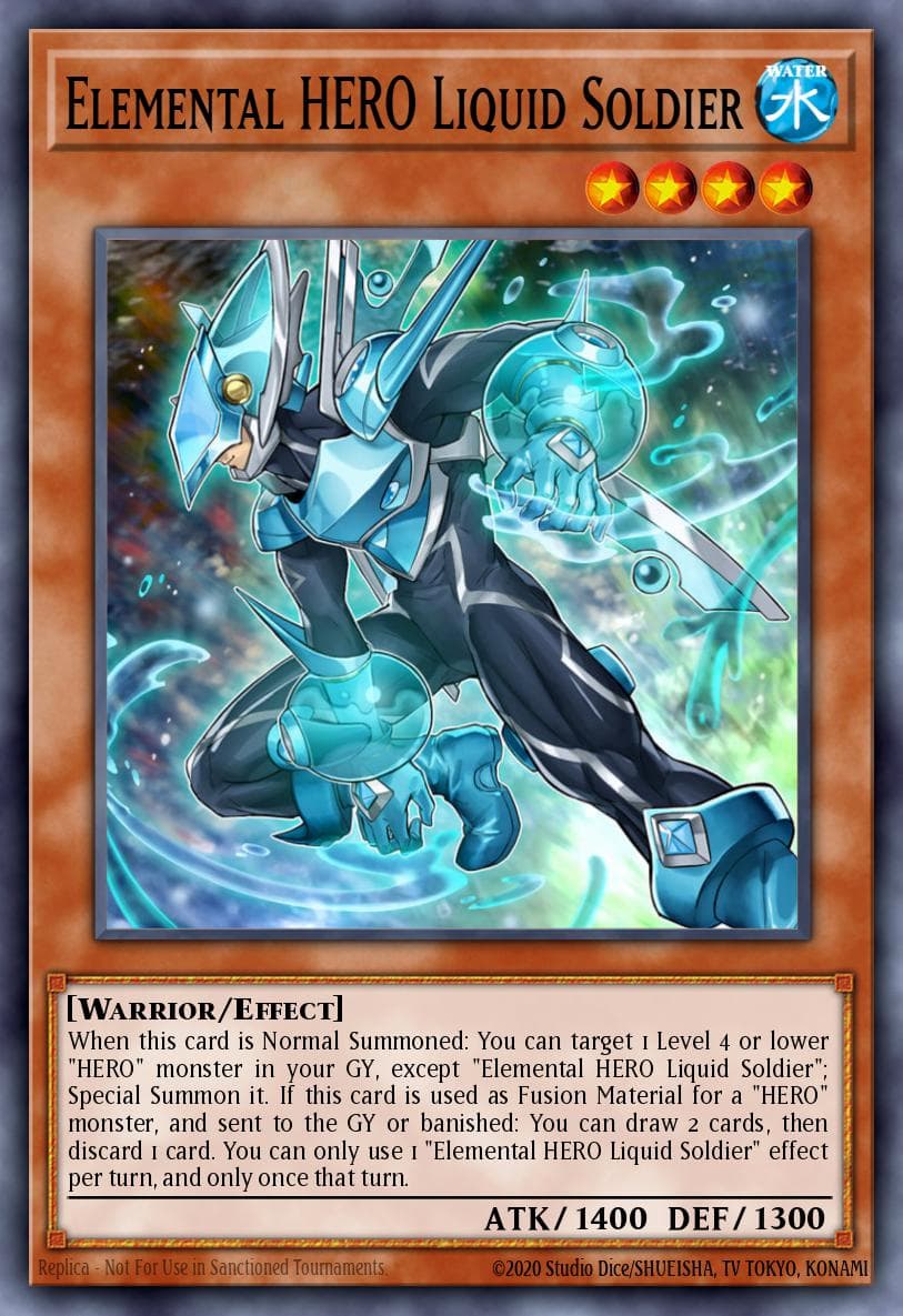 Elemental HERO Liquid Soldier 2020 Yu-Gi-Oh! Legendary Duelists: Magical Hero