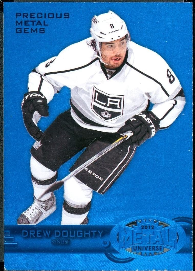 Drew Doughty 2012 fleer Retro Precious Metal Gems Hockey Green