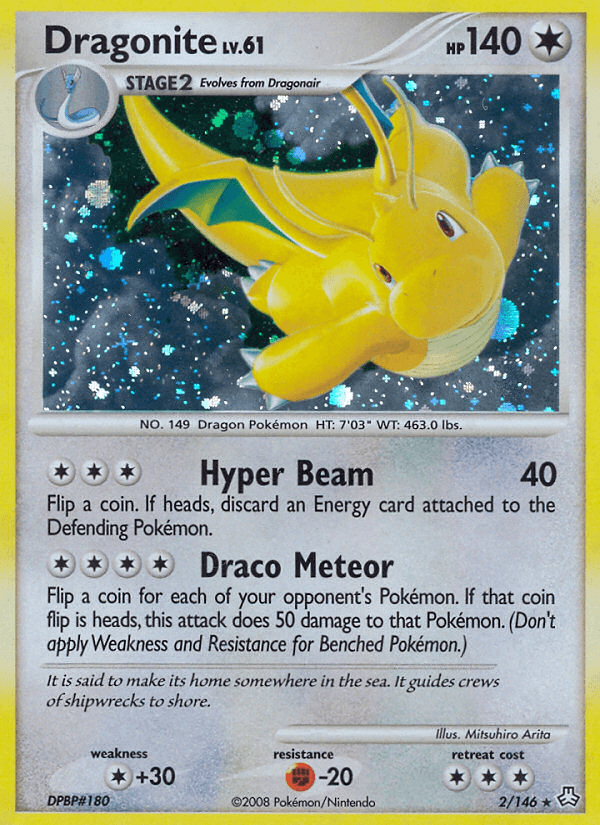 Dragonite 2008 Pokemon Legends Awakened
