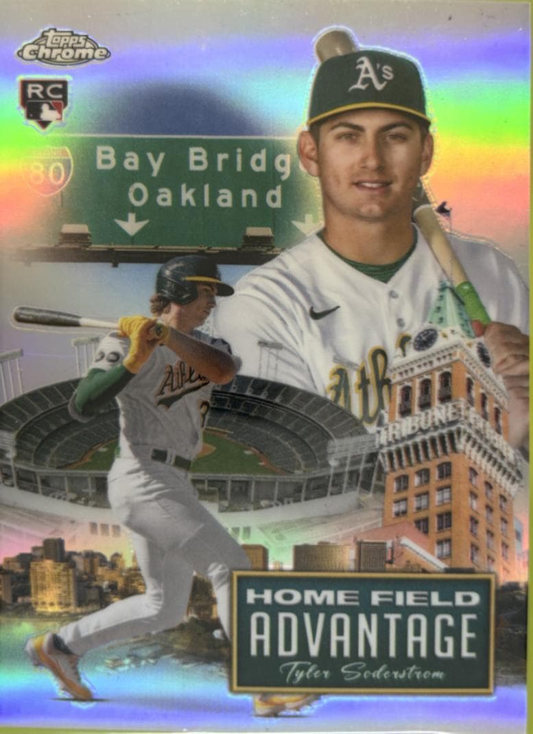 Tyler Soderstrom 2024 topps Topps Chrome Update