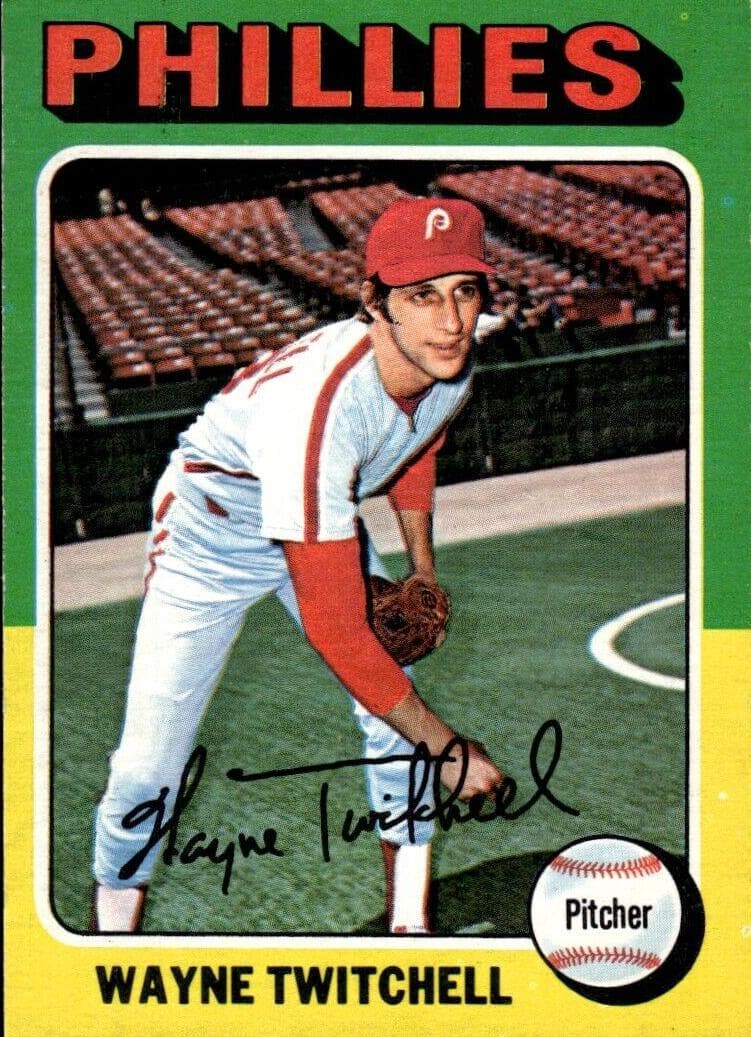 Wayne Twitchell 1975 topps O-Pee-Chee
