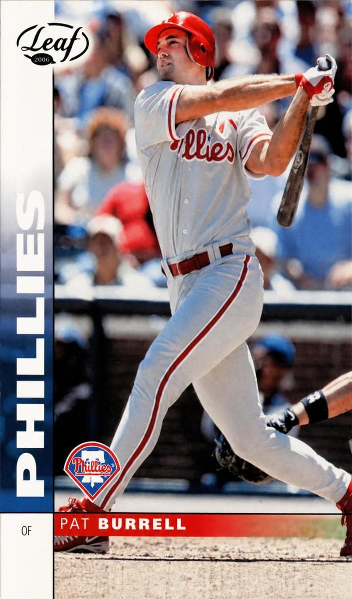 Pat Burrell trading card