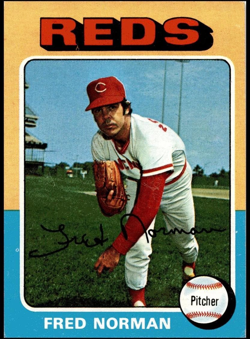 Fred Norman 1975 topps Topps