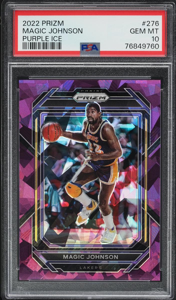 Magic Johnson 2022 panini Panini Prizm