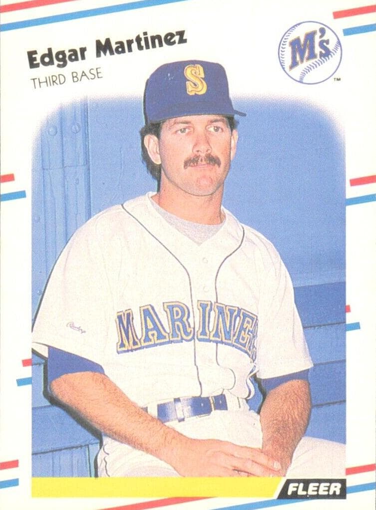 Edgar Martinez trading card