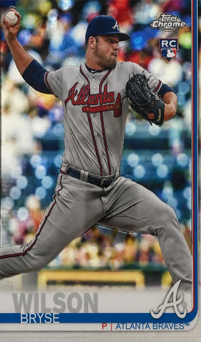 Bryse Wilson 2019 topps Topps Chrome