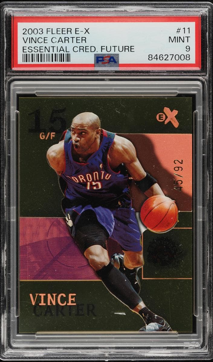 Vince Carter 2003 fleer
