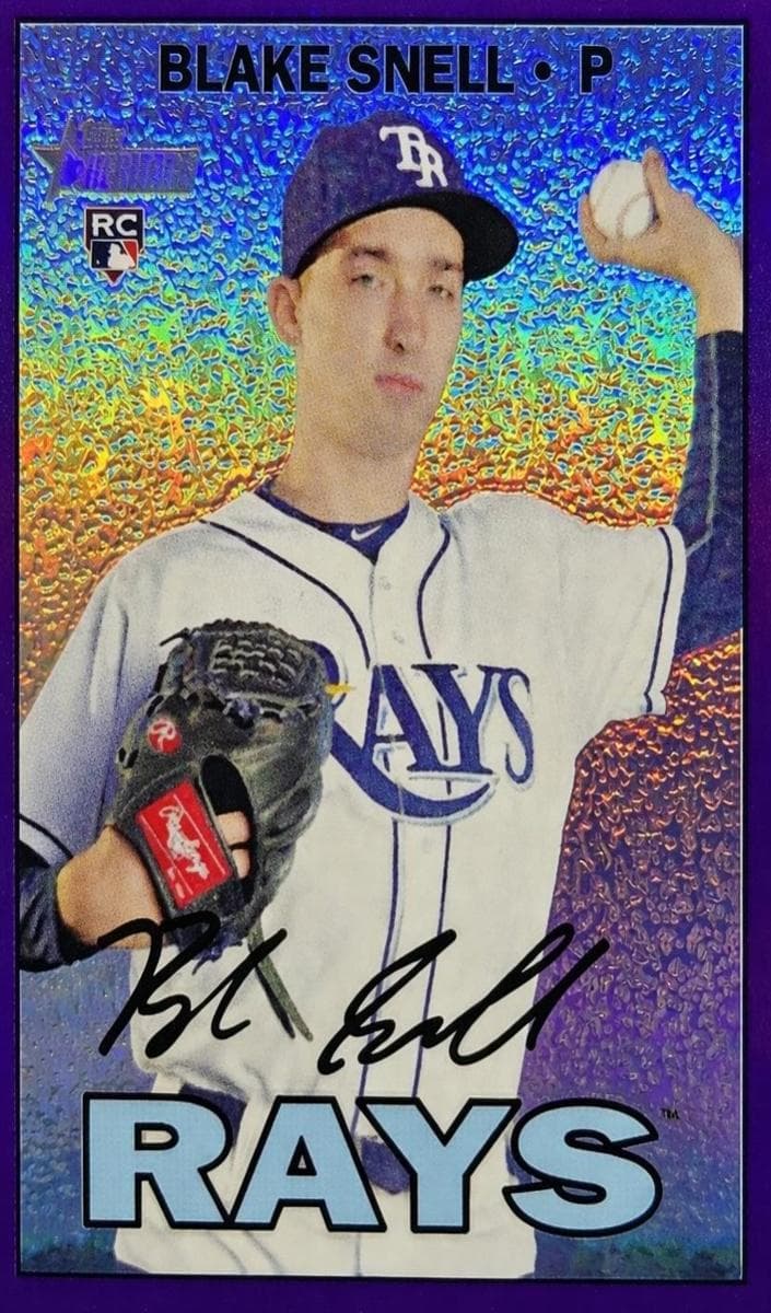 Blake Snell 2016 topps Heritage