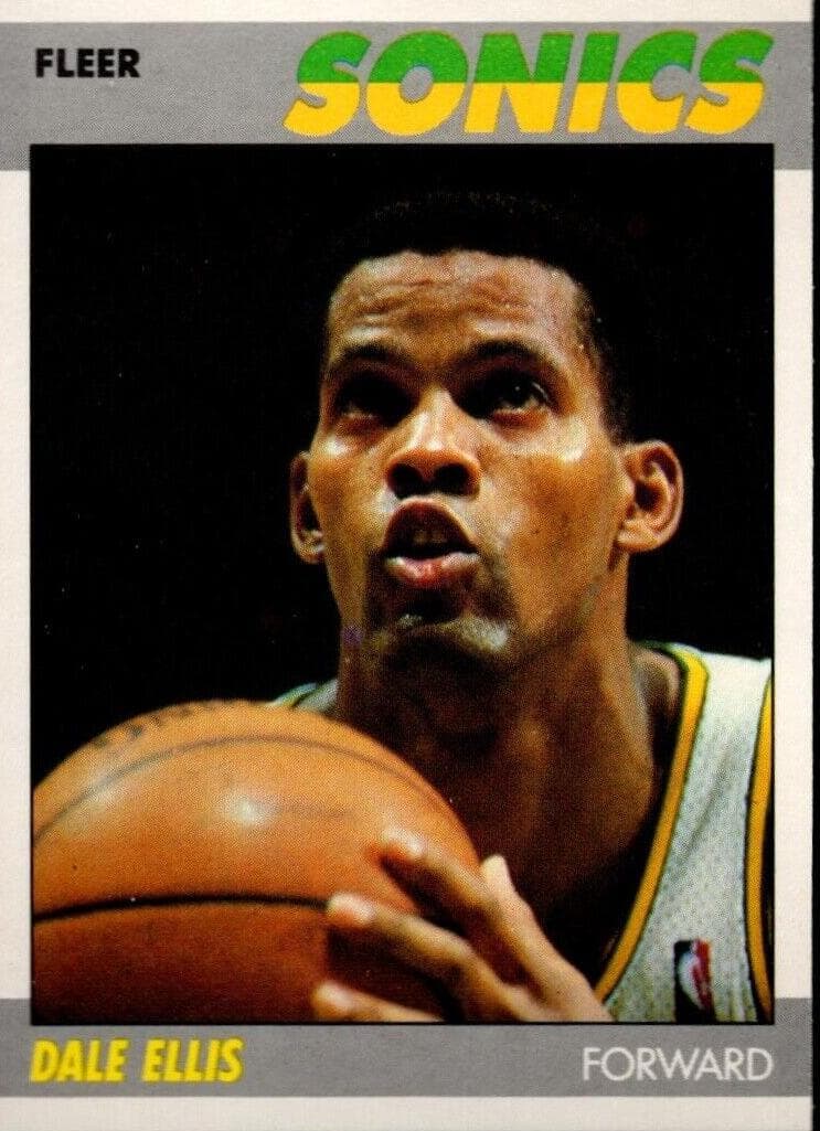 Dale Ellis trading card