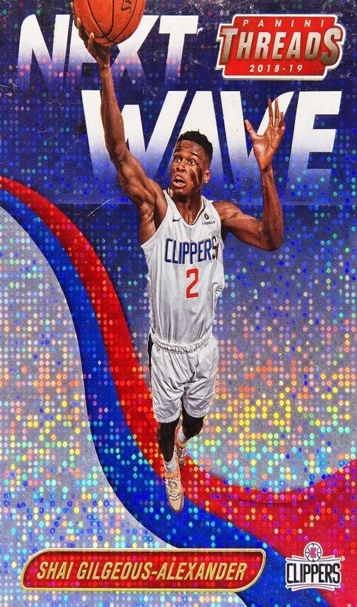 Shai Gilgeous-Alexander 2018 panini Threads