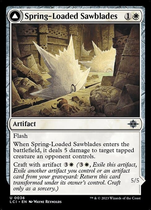 Spring-Loaded Sawblades // Bladewheel Chariot #36