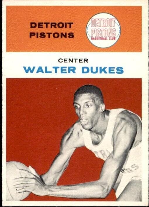 Walter Dukes 1961 fleer Fleer