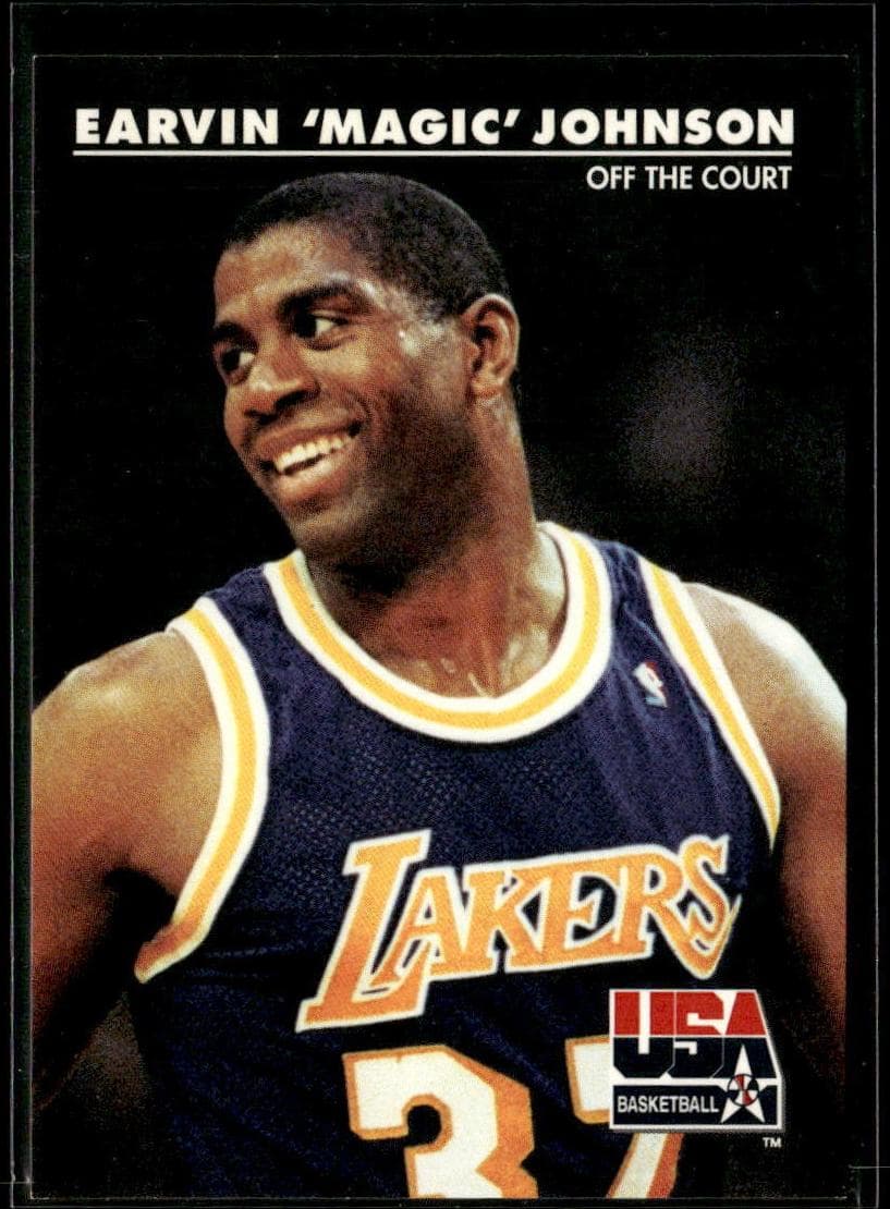 Earvin Johnson 1992 skybox