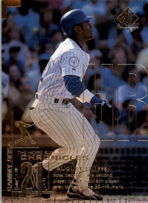 Sammy Sosa 1999 unknown SP Authentic