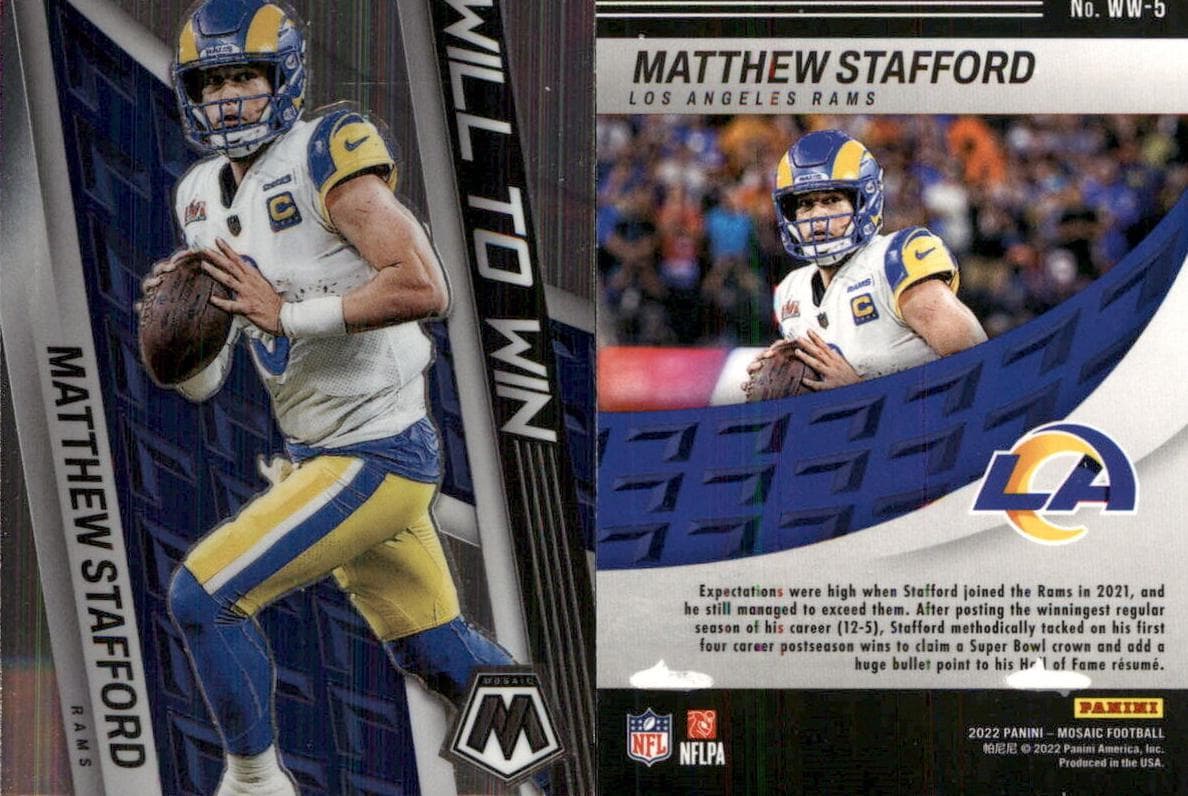 Matthew Stafford #WW-5