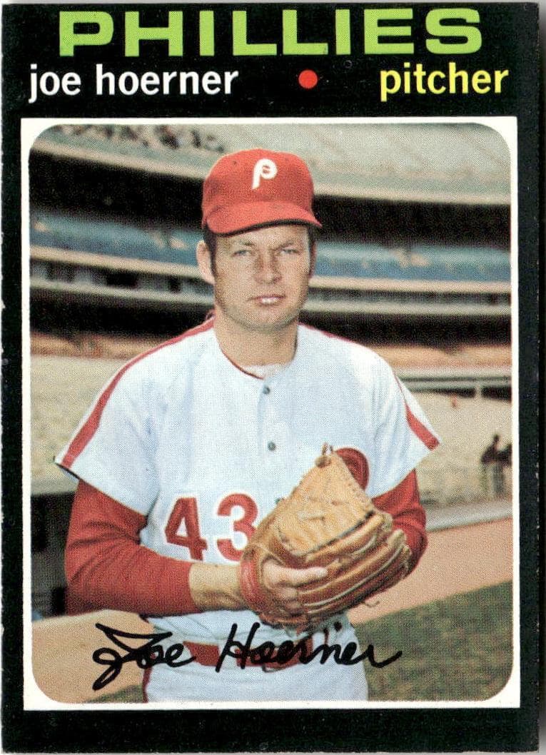 Joe Hoerner 1971 topps Topps