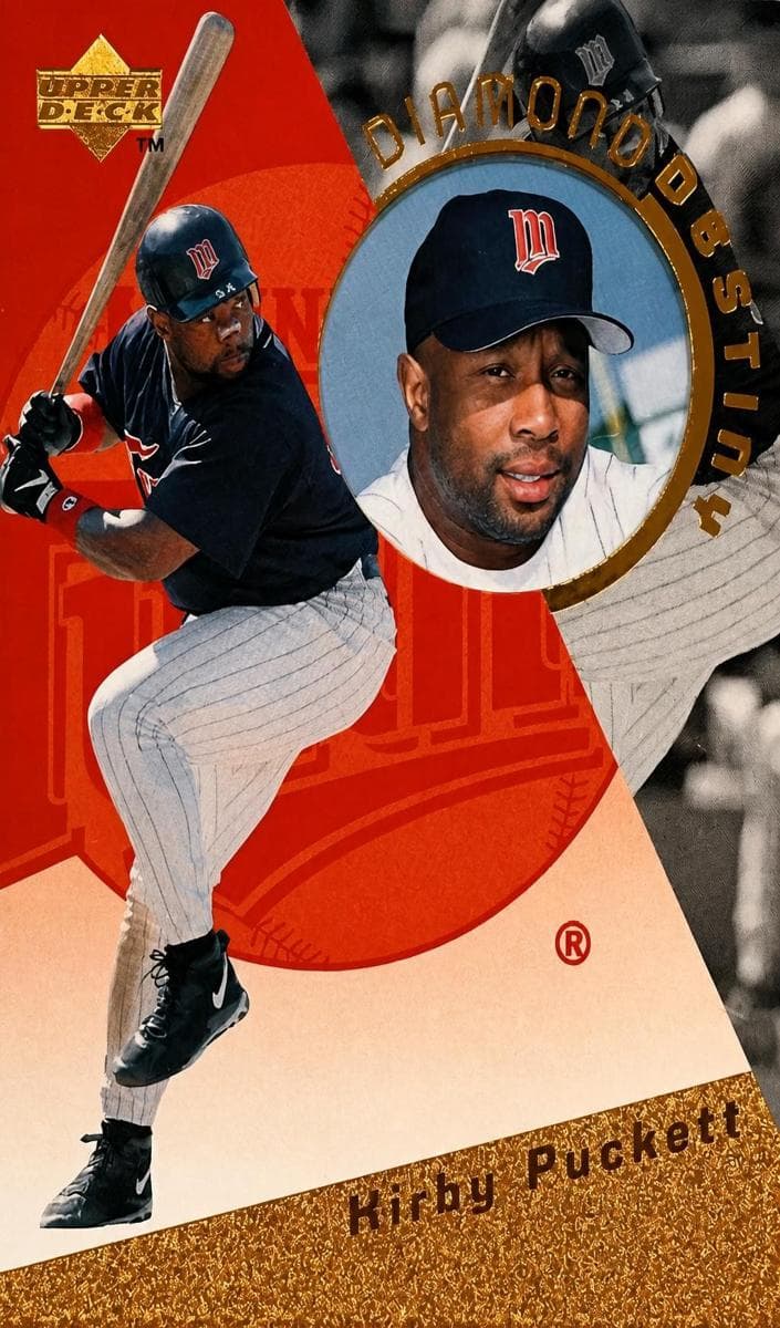 Kirby Puckett 1996 upper-deck Upper Deck