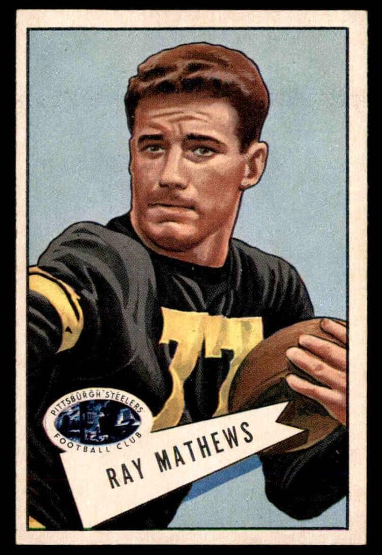 Ray Mathews 1952 bowman Bowman Large