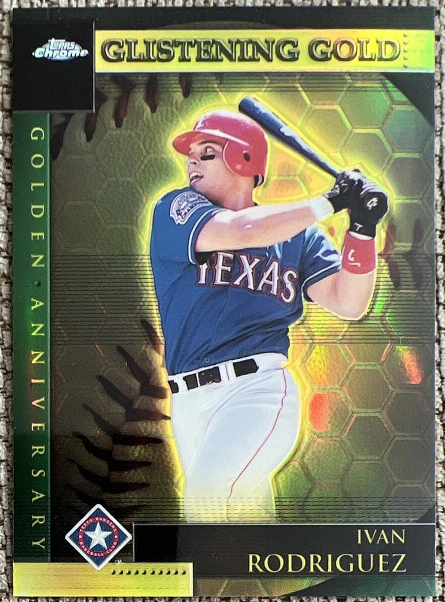 Ivan Rodriguez 2001 topps Topps Chrome
