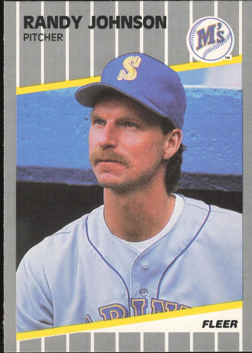 Randy Johnson 1989 fleer