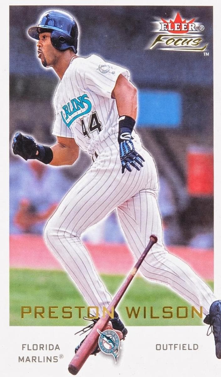 Preston Wilson 2001 fleer Fleer Focus
