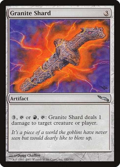 Granite Shard 2003 Magic: The Gathering