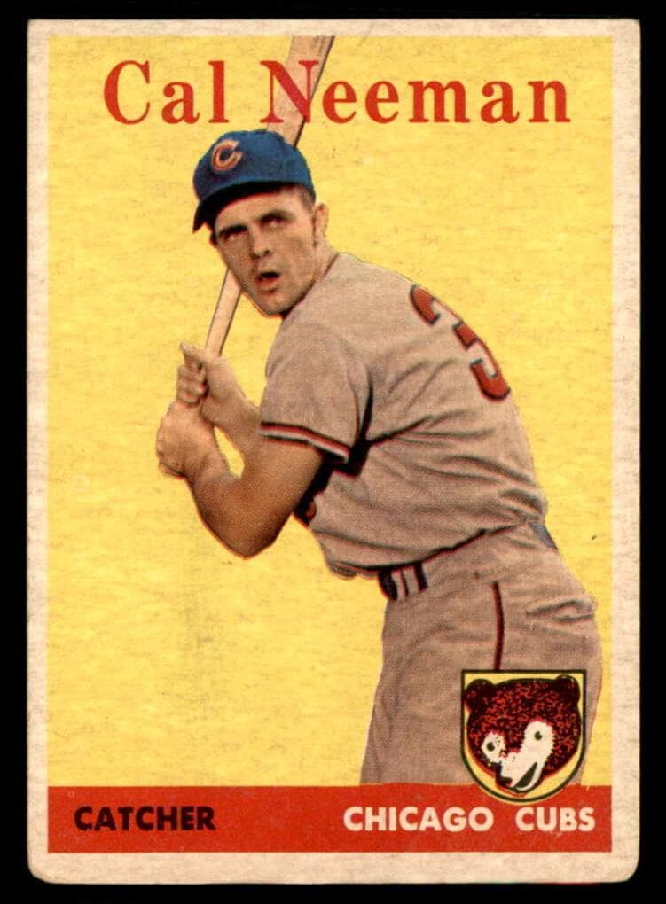 Cal Neeman 1958 topps Topps
