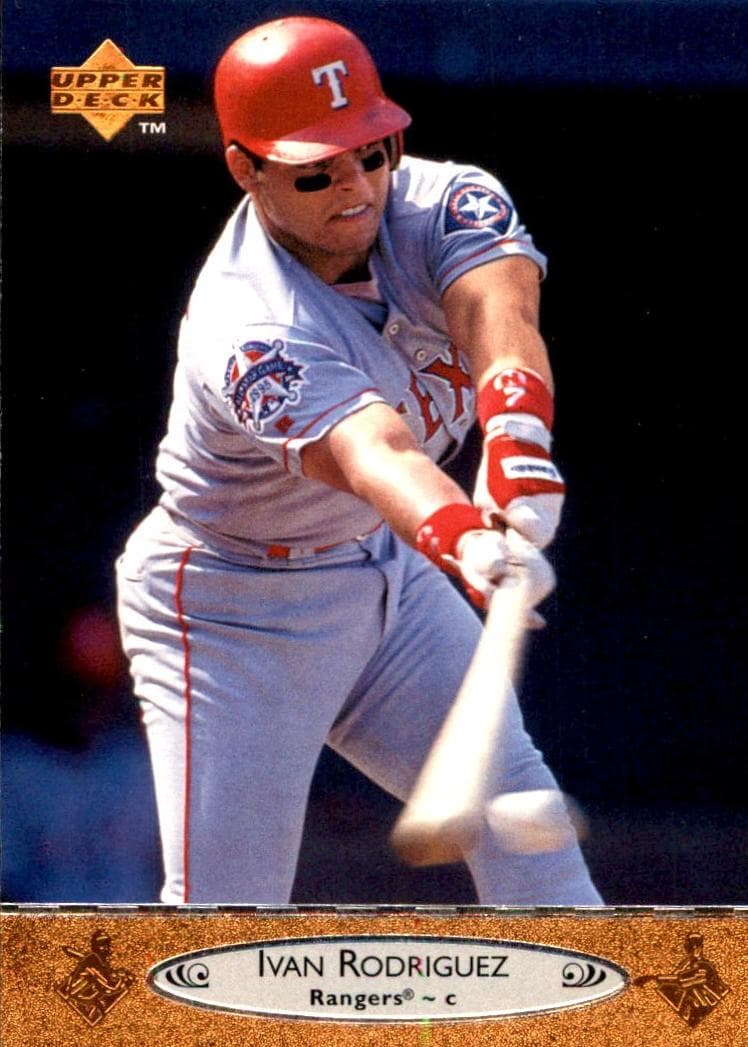 Ivan Rodriguez 1996 upper-deck Upper Deck