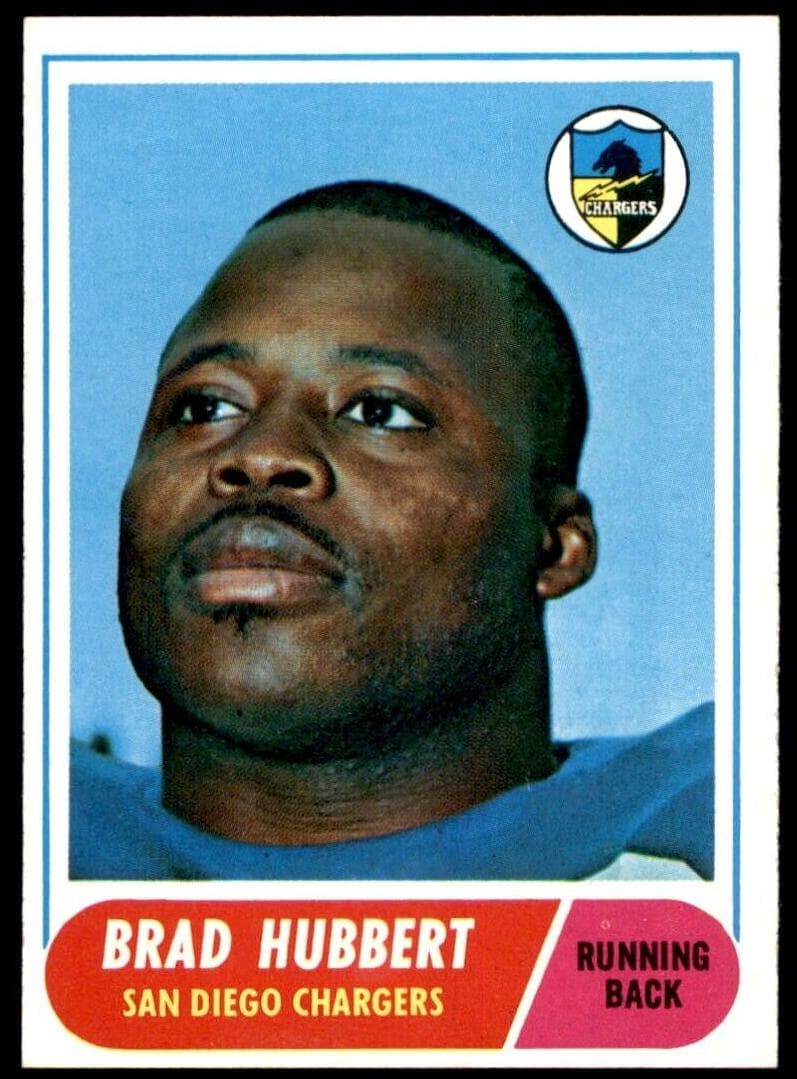 Brad Hubbert 1968 topps Topps