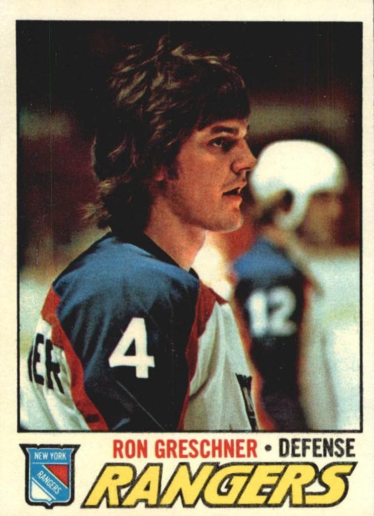 Ron Greschner 1977 topps Topps