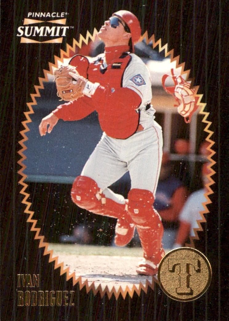 Ivan Rodriguez 1996 unknown Pinnacle Summit