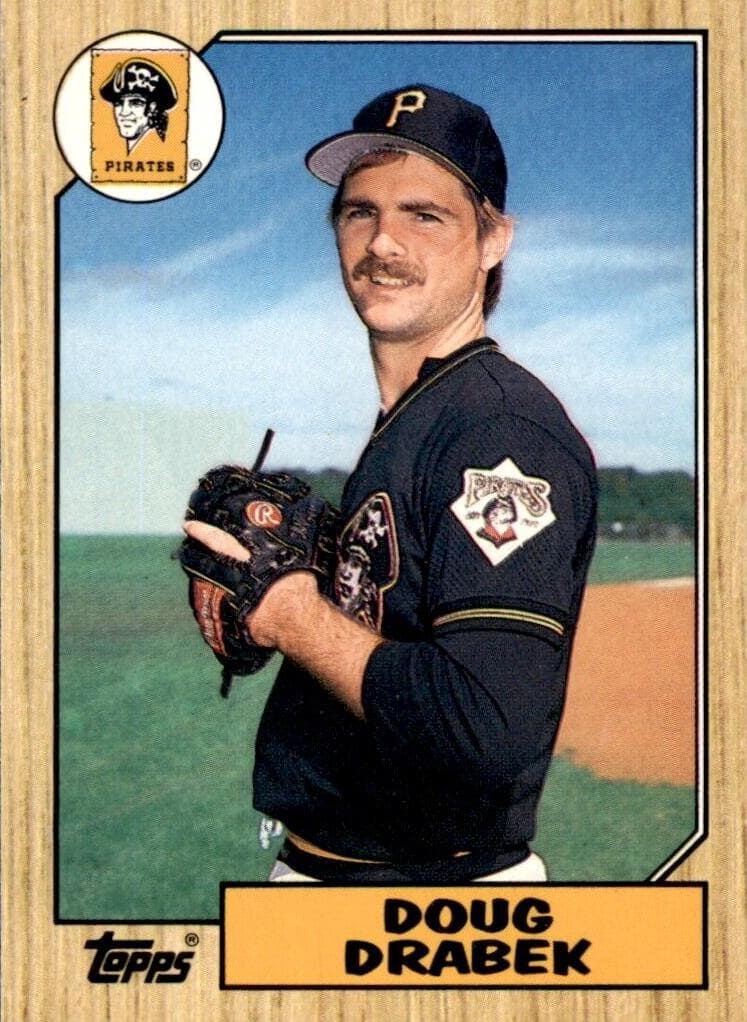 Doug Drabek 1987 topps