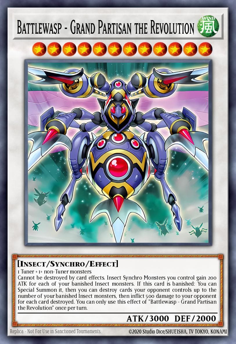 Battlewasp - Grand Partisan the Revolution 2024 Yu-Gi-Oh! Japanese Rage of the Abyss
