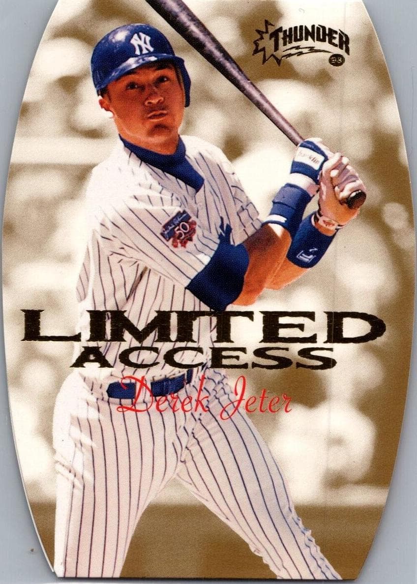 Derek Jeter 1998 unknown Circa Thunder