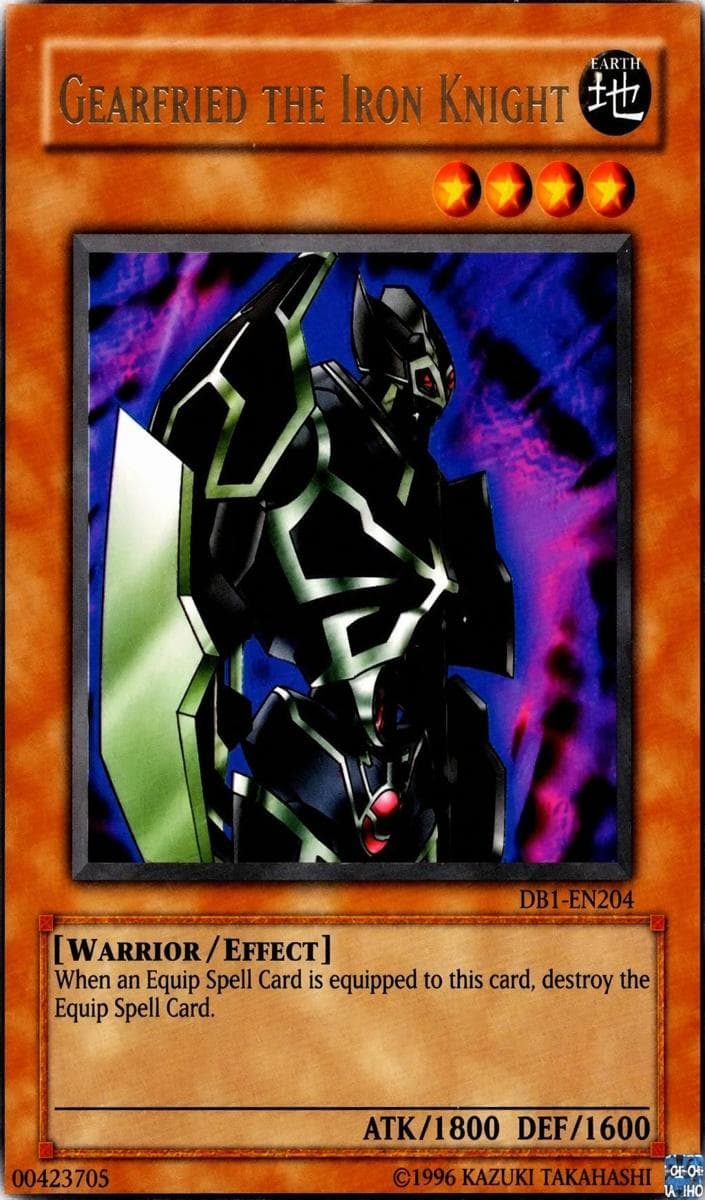 Gearfried The Iron Knight 2004 Yu-Gi-Oh!