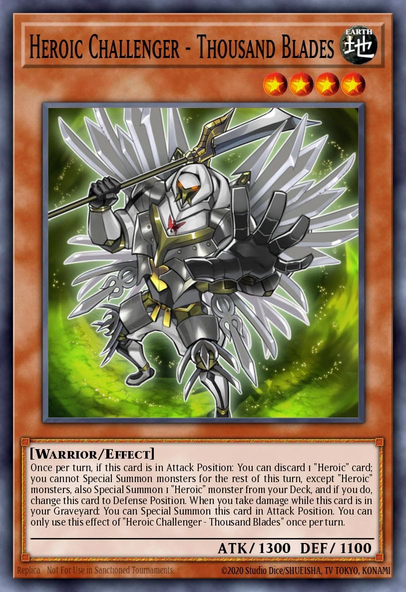 Heroic Challenger - Thousand Blades #WSUP-EN017