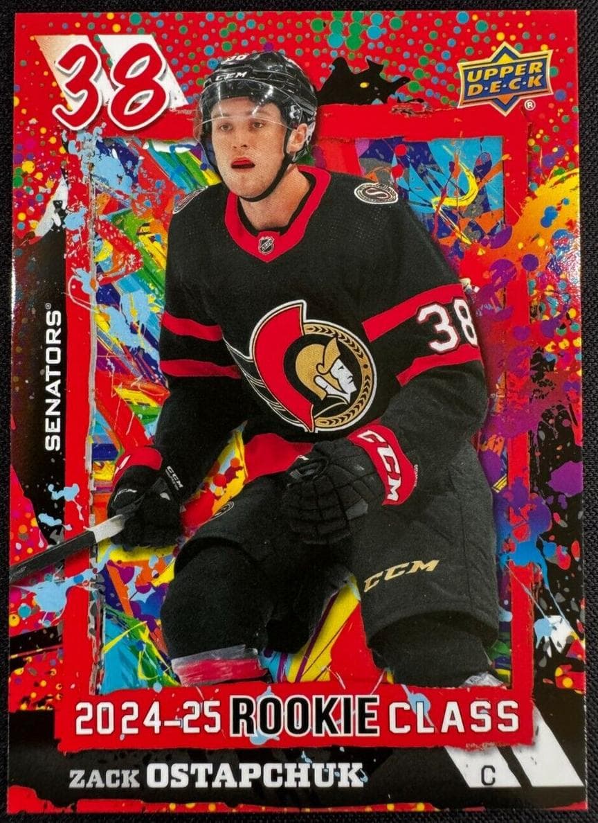 Zack Ostapchuk 2024 upper-deck Upper Deck