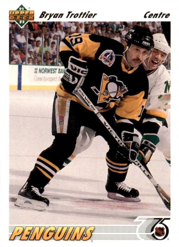 Bryan Trottier 1991 upper-deck Upper Deck