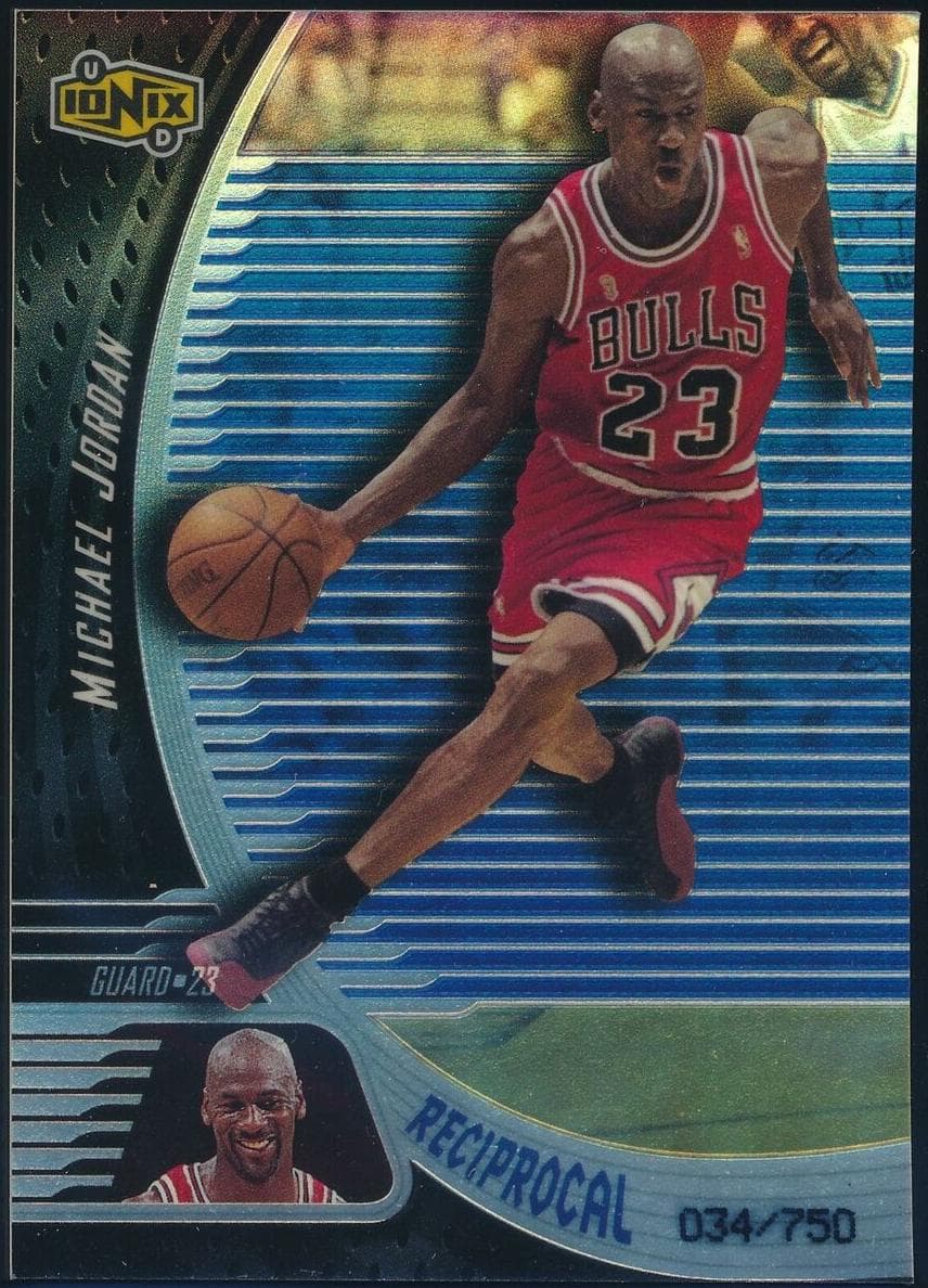 Michael Jordan 1998 upper-deck Ionix