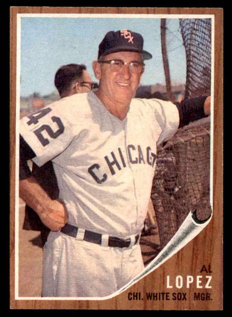 Al Lopez 1962 topps Topps