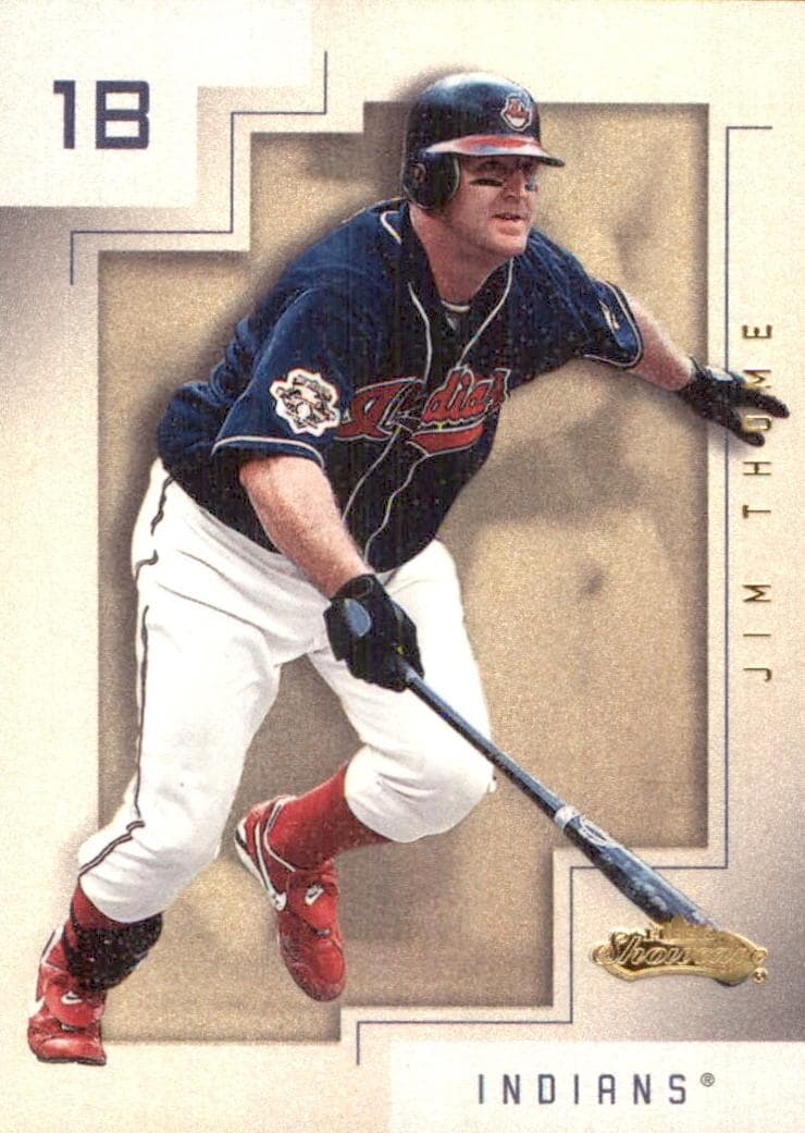 Jim Thome 2001 fleer Fleer Showcase