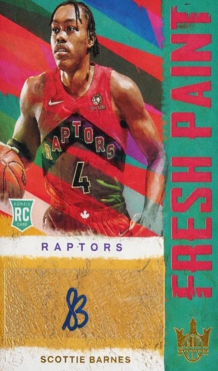 Scottie Barnes 2021 panini Panini Court Kings