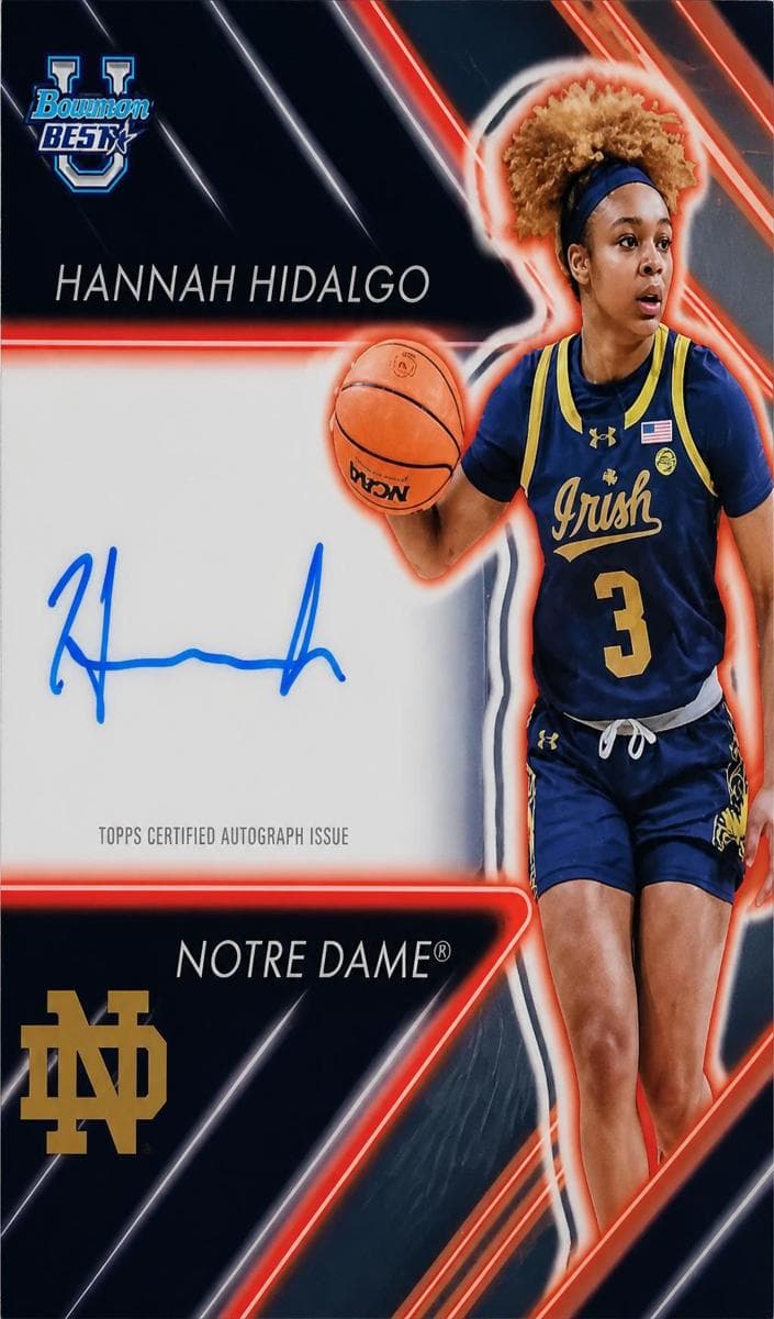 Hannah Hidalgo trading card
