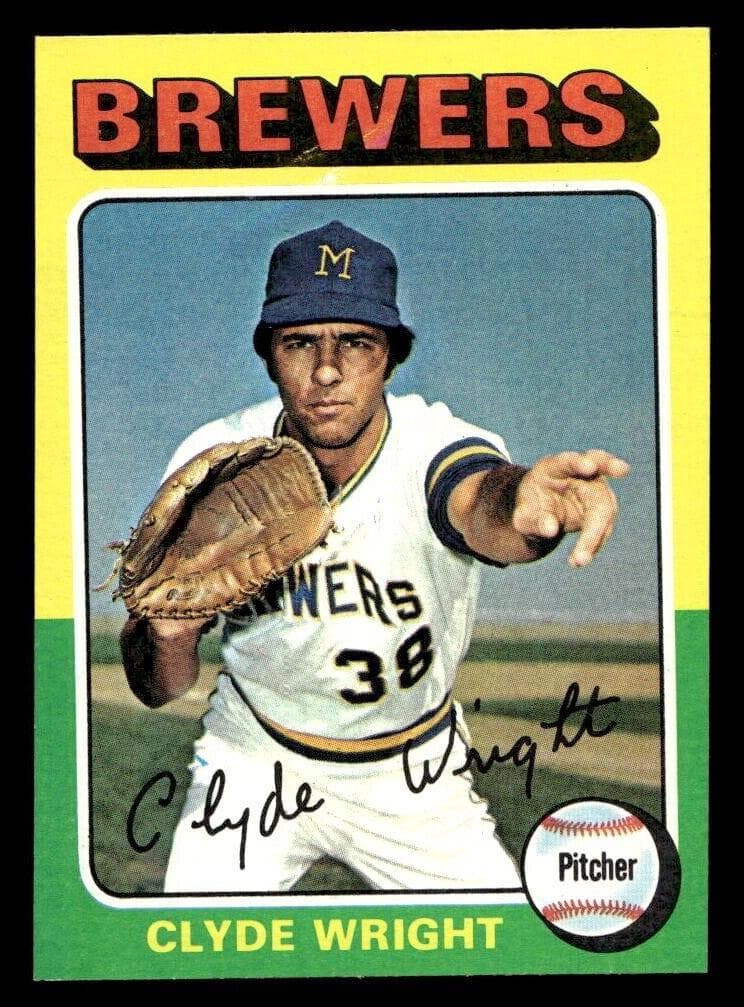 Clyde Wright 1975 topps Topps