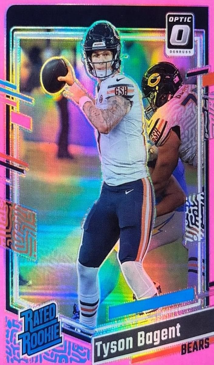 Tyson Bagent trading card