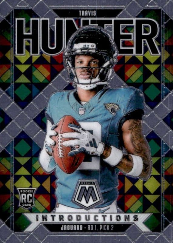 Travis Hunter 2025 panini Mosaic